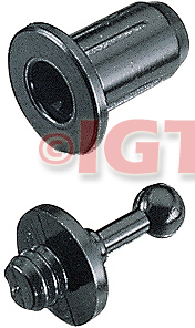 IGTEK - 4 X AUDIOCLIP IN ABS MASCHIO + FEMMINA PER TELAIO TELA ACUSTICA CIARE YAC210