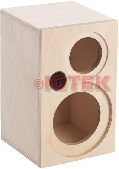 IGTEK - BOX GREZZO PER PROGETTO HOME THEATRE H02 CIARE BH02 MINI DIFFUSORE REFLEX 2 VIE