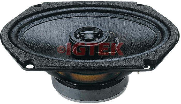 IGTEK - COASSIALE FULL RANGE 2 VIE CIARE CZ180 100 WATT MAX - 4 OHM - 7"X 5"