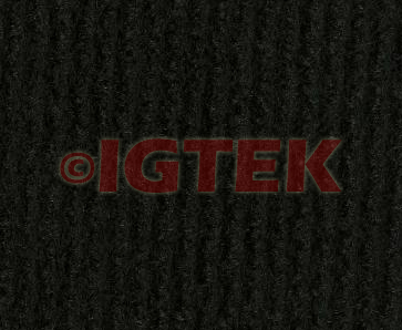 IGTEK - FOGLIO MOQUETTE RIGATA CIARE YAC800 70 X 140 - NERO