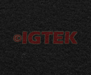 IGTEK - FOGLIO MOQUETTE LISCIA CIARE YAC804 70 X 140 - NERO