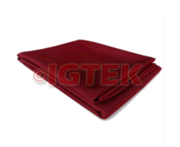 IGTEK - FOGLIO TELA ACUSTICA FONOTRASPARENTE NIDO D'APE CIARE YAC820-BO BORDEAUX 70X140