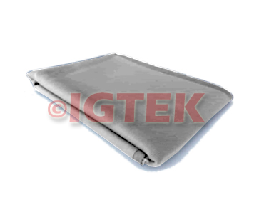 IGTEK - FOGLIO TELA ACUSTICA FONOTRASPARENTE NIDO D'APE CIARE YAC820-GR GRIGIO - 70X140