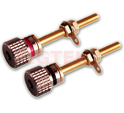 IGTEK - COPPIA CONNETTORI DA PANNELLO CIARE YCD302 X CAVI  6 MM - LUNGHEZZA GAMBO 48mm