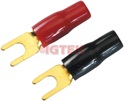 IGTEK - COPPIA TERMINALI A FORCELLA CIARE YCD362 PER CAVI FINO A 6MM2 (9 AWG)