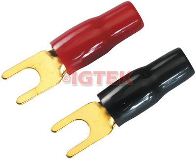 IGTEK - COPPIA TERMINALI A FORCELLA CIARE YCD363 PER CAVI FINO A 6MM2 (9AWG)