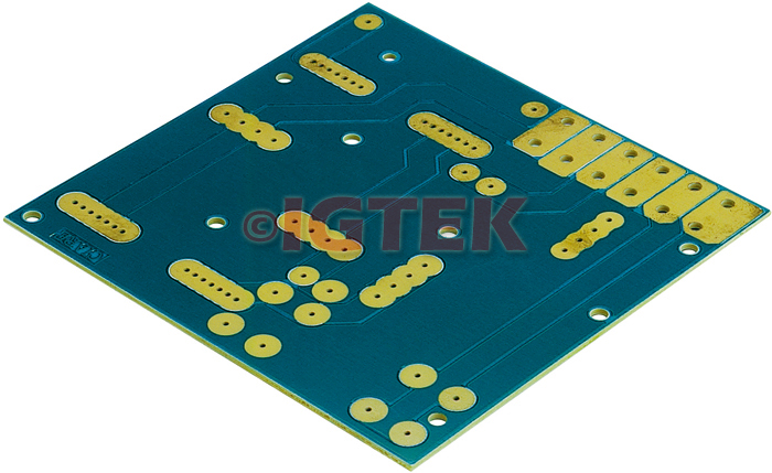 IGTEK - CIRCUITO STAMPATO UNIVERSALE CIARE PER AUTOCOSTRUZIONI YCS001 2 VIE - 125X120 MM