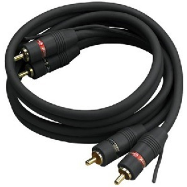 IGTEK - CARPOWER AC-500/SW CAVO AUDIO RCA STEREO ALTA QUALIT SCHERMATO 5 METRI NERO