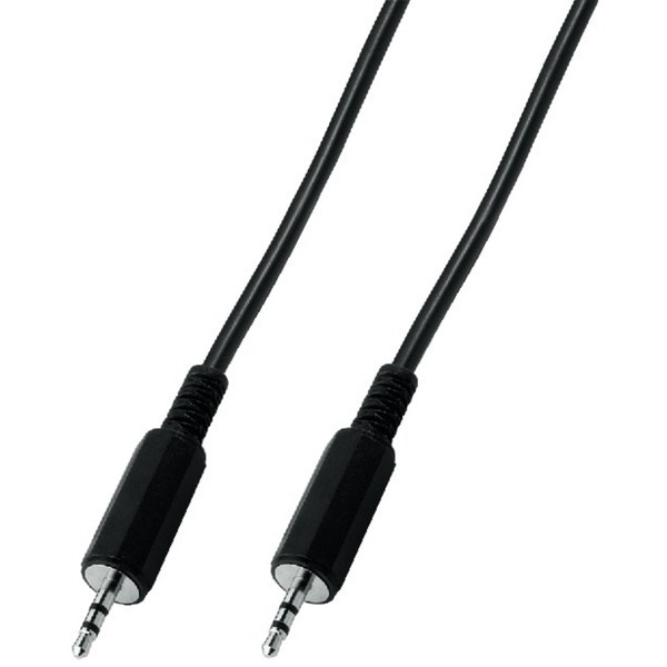 IGTEK - MONACOR ACS-235 2 METRI CAVO COLLEGAMENTO AUDIO JACK 3,5MM STEREO SCHERMO COMUNE