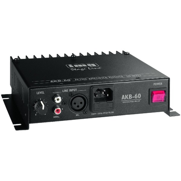 IGTEK - IMG STAGE LINE AKB-60 MODULO AMPLIFICATORE PA ATTIVO MONO 60W CN PREAMPLIFICATOR