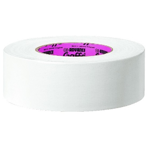 IGTEK - ADVANCE AT-202/WS NASTRO DI TESSUTO RESISTENTE E STACCABILE BIANCO 50MM X 50 MT