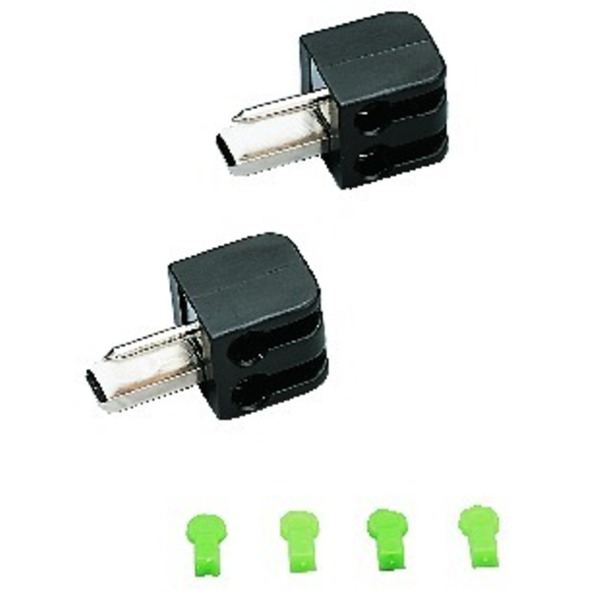 IGTEK - CARPOWER CP-20 COPPIA SPINOTTI DIN X ALTOPARLANTI CON MORSETTI VITE X CAVI 4MM2