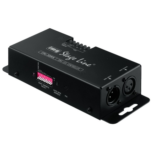 IGTEK - IMG STAGE LINE CPL-3DMX CONTROLLER LED RGB 3 CANALI CON INTERFACCIA DMX 12V 24V