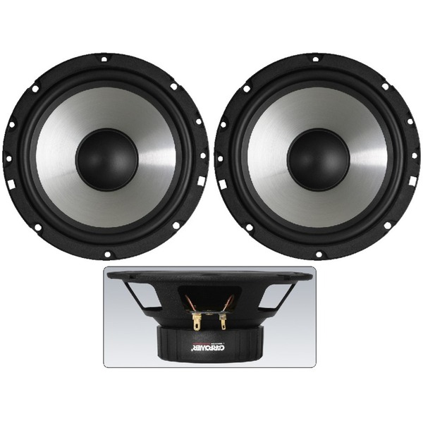 IGTEK - CARPOWER CRB-165PS COPPIA MID-WOOFER 16,5CM 6,5" KICK BASS 70 WATT MAX 4 OHM