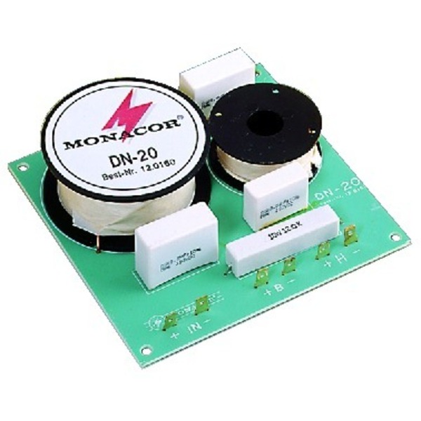 IGTEK - MONACOR DN-20 CROSSOVER FILTRO A 2 VIE 8OHM 2000HZ 12DB PER 300W MAX