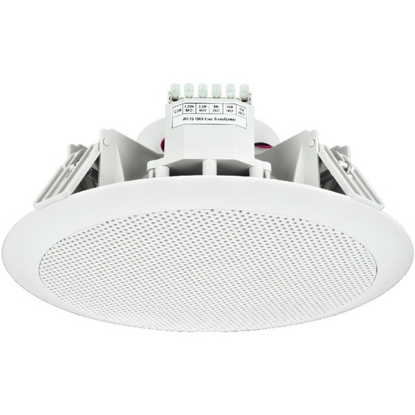 IGTEK - MONACOR EDL-158 ALTOPARLANTEPA DA SOFFITTO IDEALE SONORIZZAZIONE SAUNE 100VOLT