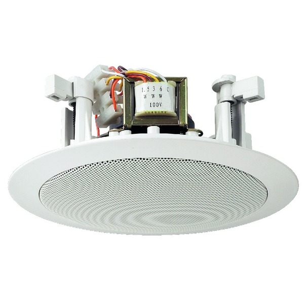 IGTEK - MONACOR EDL-25 ALTOPARLANTE PA SOFFITTO 100VOLT LARGA BANDA 13CM CON TWEETER