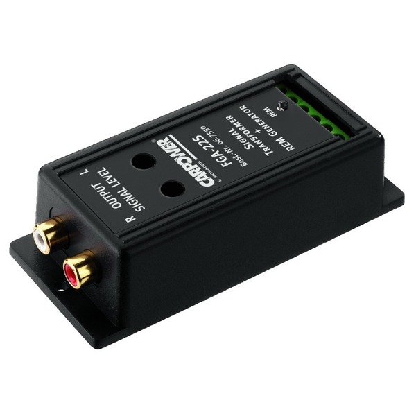 IGTEK - CARPOWER FGA-22S TRASFORMATORE SEGNALE RCA ALTO BASSO LIVELLO CON USCITA REMOTE