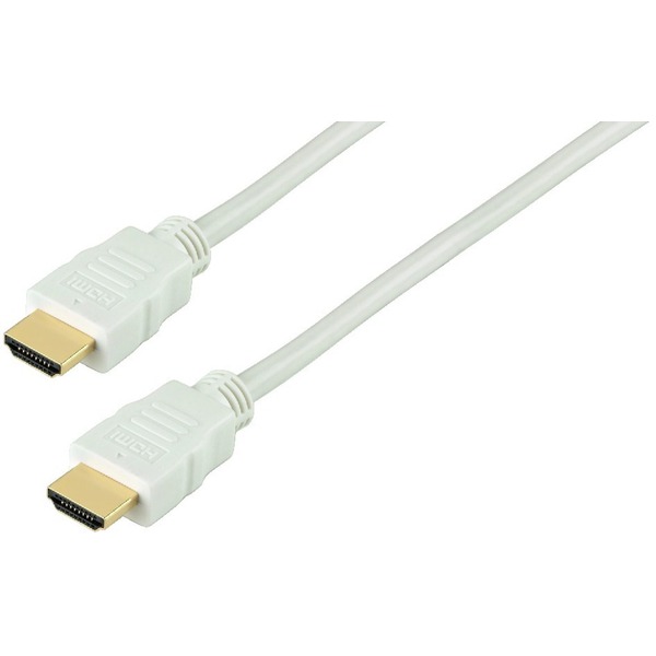 IGTEK - MONACOR HDMC-150/WS CAVO 1,5 METRI HDMI FULL HD ADATTO PER 3D ETHERNET BIANCO