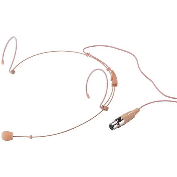 IGTEK - IMG STAGE LINE HSE-150/SK MICROFONO HEADSET ULTRALEGGERO MINI XLR 3POLI BEIGE