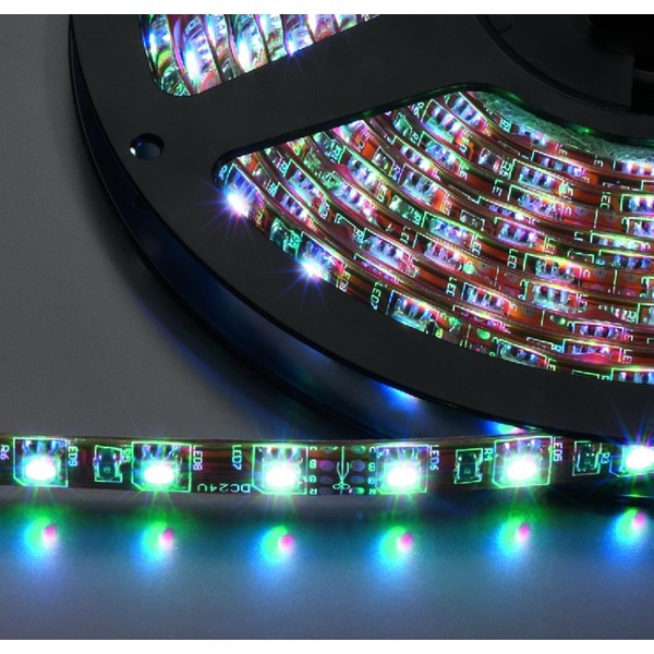 IGTEK - MONACOR LEDS-5MPL/RGB STRISCIA FLESSIBILE 330 LED SMD 24VOLT 5 METRI X 10MM RGB