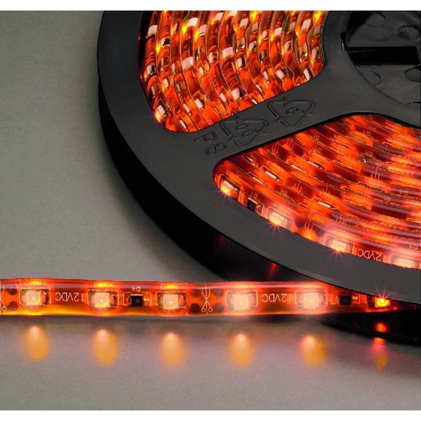 IGTEK - MONACOR LEDS-5MP/AM STRISCIA FLESSIBILE A330 LED SMD 12VOLT 5 METRI X 8MM AMBRA