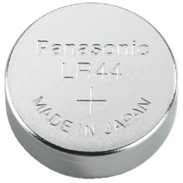 IGTEK - PANASONIC LR-44 BATTERIA ALCALINA A BOTTONE LR44 1,5V / 105MAH 11,6MM X 5,4M