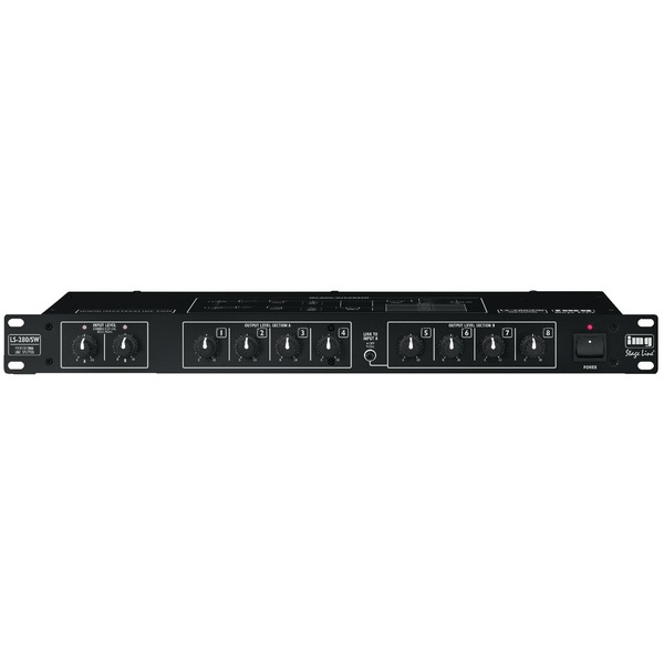 IGTEK - IMG STAGE LINE LS-280/SW LINE SPLITTER 8 VIE CON 2 INGRESSI SEPARATI - PER RACK