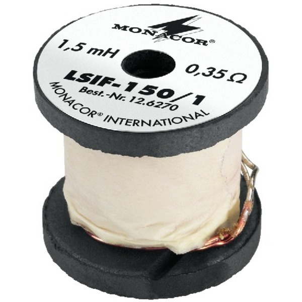 IGTEK - MONACOR LSIF-150/1 INDUTTANZA BOBINA DI FERRITE 1,5 MH SEZIONE 0,65MM R 0,35 OHM