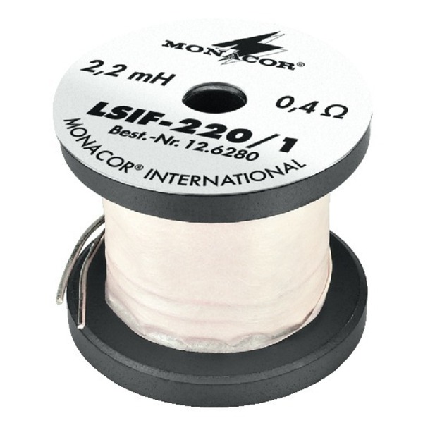 IGTEK - MONACOR LSIF-220/1 INDUTTANZA BOBINA DI FERRITE 2,2 MH SEZIONE 0,65MM R 0,4 OHM