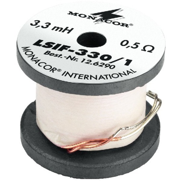 IGTEK - MONACOR LSIF-330/1 INDUTTANZA BOBINA DI FERRITE 3,3 MH SEZIONE 0,65MM R 0,5 OHM