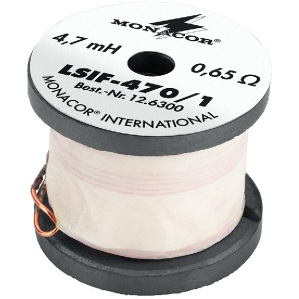 IGTEK - MONACOR LSIF-470/1 INDUTTANZA BOBINA DI FERRITE 4,7 MH SEZIONE 0,65MM R 0,65 OHM