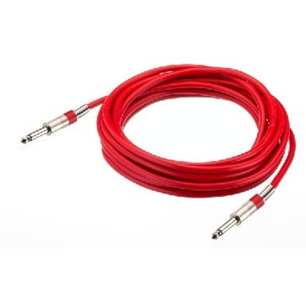 IGTEK - IMG STAGE LINE MCC-100/RT 1 METRO CAVO AUDIO LINE JACK > JACK 6,3MM MONO ROSSO