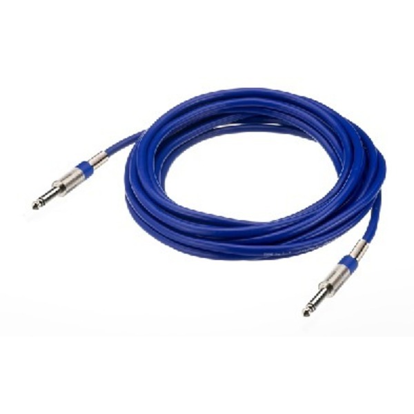 IGTEK - IMG STAGE LINE MCC-300/BL 3 METRI CAVO AUDIO LINE JACK > JACK 6,3MM MONO BLU