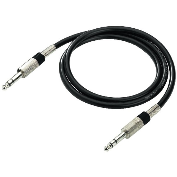 IGTEK - IMG STAGE LINE MCC-302/SW 3 METRI CAVO AUDIO LINE JACK > JACK 6,3MM STEREO NERO