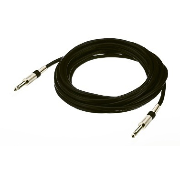 IGTEK - IMG STAGE LINE MCC-50/SW 50CM CAVO AUDIO SEGNALE LINE JACK> JACK 6,3MM MONO NERO