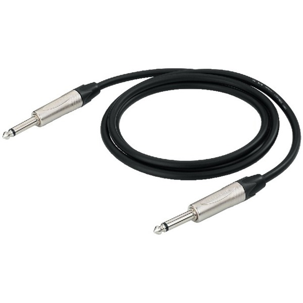 IGTEK - IMG STAGE LINE MCCN-150/SW 1,5METRI CAVO AUDIO 2 X JACK 6,3MM NEUTRIK MONO NERO