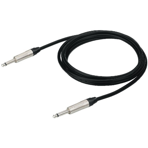 IGTEK - IMG STAGE LINE MCCN-300/SW 3 METRI CAVO AUDIO 2 X JACK 6,3MM NEUTRIK MONO NERO