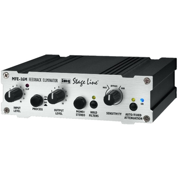 IGTEK - IMG STAGE LINE MFE-16M CONTROLLER STEREO DSP ANTI FEEDBACK AD/DA A 20 BIT PROFES