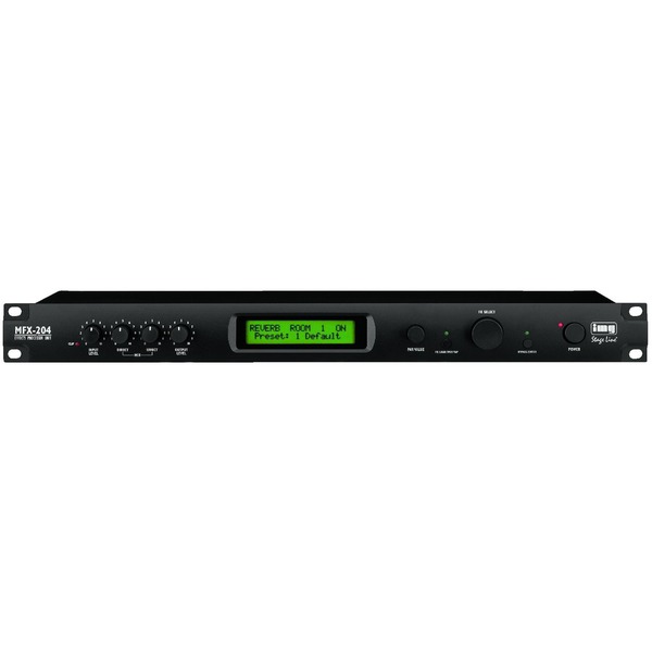 IGTEK - IMG STAGE LINE MFX-204 PROCESSORE DSP 16 EFFETTI VOCE PORTA USB INTERFACCIA MIDI