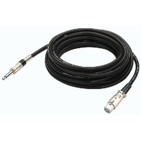 IGTEK - IMG STAGE LINE MMC-1200/SW 12 METRI CAVO PER MICROFONO XLR FEM.> JACK 6,3MM NERO