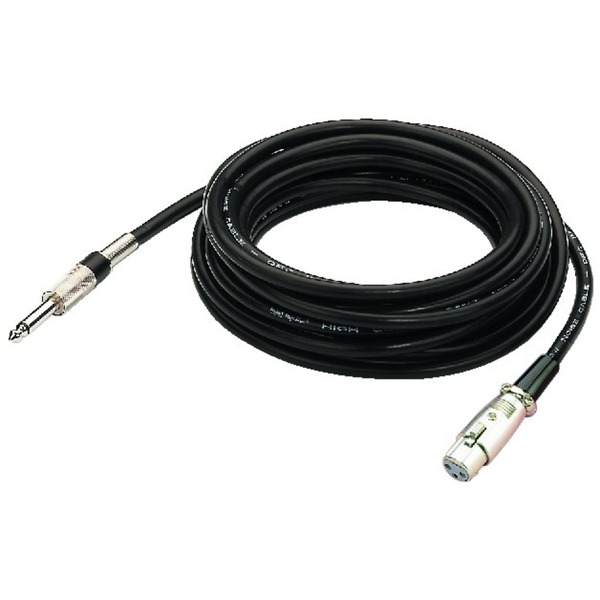 IGTEK - IMG STAGE LINE MMC-600/SW 6 METRI CAVO PER MICROFONO XLR FEM. > JACK 6,3MM -NERO