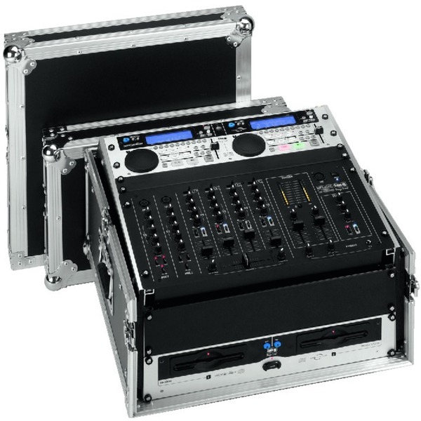 IGTEK - IMG STAGE LINE MR-104DJ FLIGHTCASE DJ PER APPARECCHI RACK 482MM MIXER / LETTORI