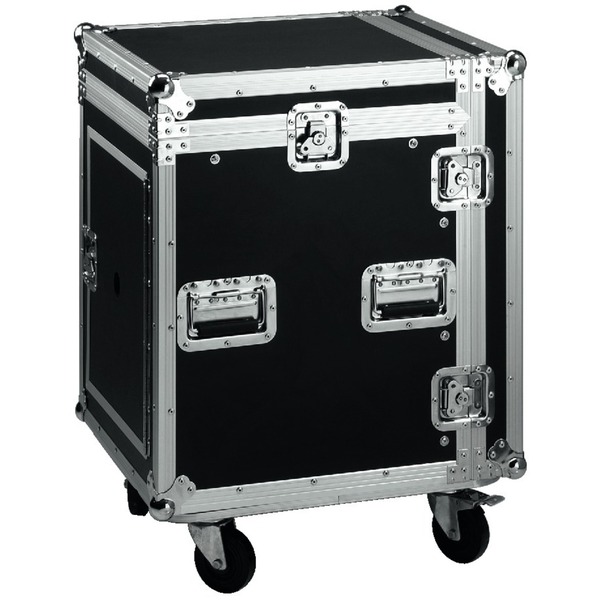 IGTEK - IMG STAGE LINE MR-112DJ FLIGHTCASE PER DJ PER APPARECCHI RACK 482MM - 56X85X64CM