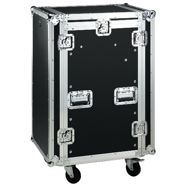 IGTEK - IMG STAGE LINE MR-162 FLIGHTCASE CON RULLI CON COMANDO DALL' ALTO PER RACK 482MM