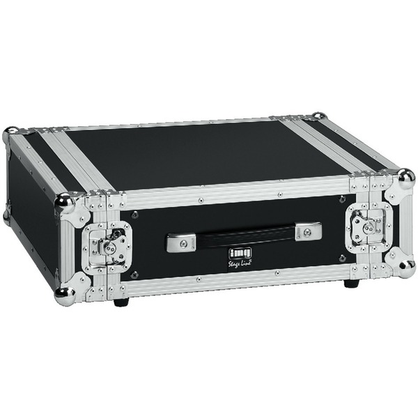 IGTEK - IMG STAGE LINE MR-403 FLIGHTCASE 3U IN LEGNO PER APPARECCHI RACK - 55X18X58 CM