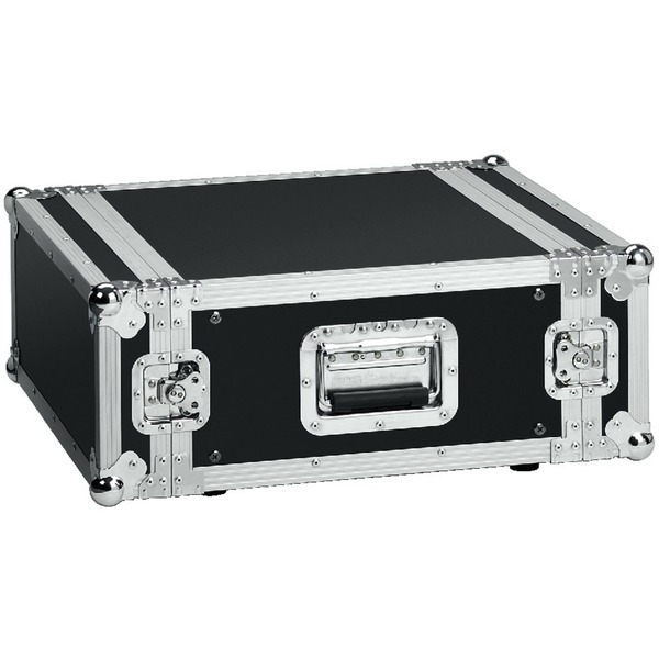 IGTEK - IMG STAGE LINE MR-404 FLIGHTCASE 4U IN LEGNO PER APPARECCHI RACK - 53X23X58 CM