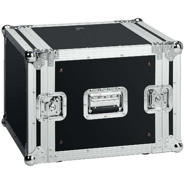 IGTEK - IMG STAGE LINE MR-408 FLIGHTCASE 8U IN LEGNO PER APPARECCHI RACK - 55X42X58 CM