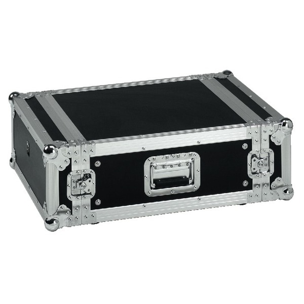 IGTEK - IMG STAGE LINE MR-704 FLIGHTCASE 4U IN LEGNO PER APPARECCHI RACK - 55X24X72 CM