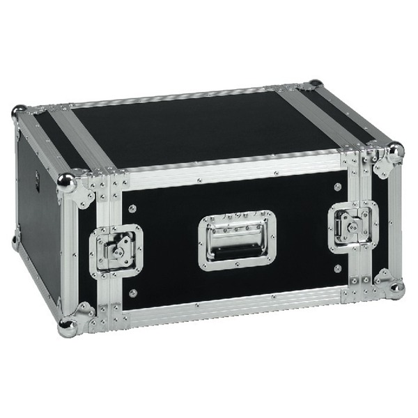 IGTEK - IMG STAGE LINE MR-706 FLIGHTCASE 6U IN LEGNO PER APPARECCHI RACK - 55X33X72 CM